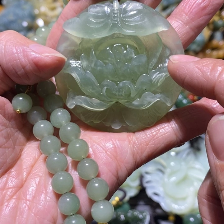 岫玉岫玉吊坠未镶嵌