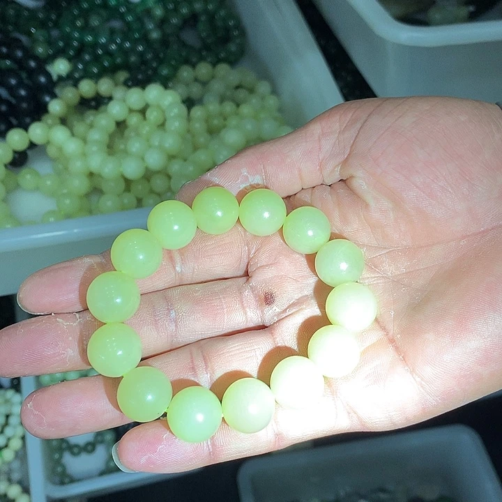 和田玉手链未镶嵌