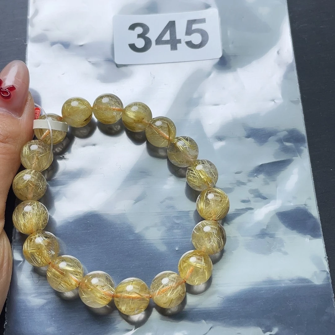 水晶手串345。未镶嵌小*