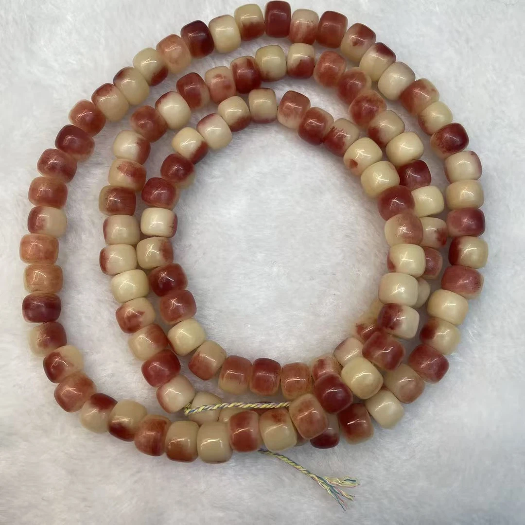 半血驼骨有棕裂10*8mm-108多样性发货