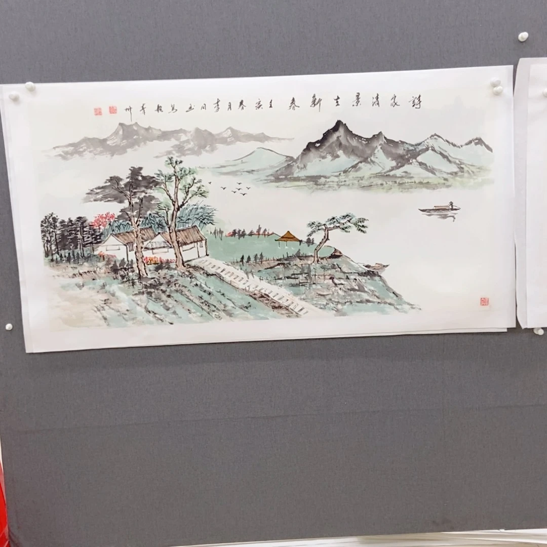 阿***歌国画手写手绘国画35