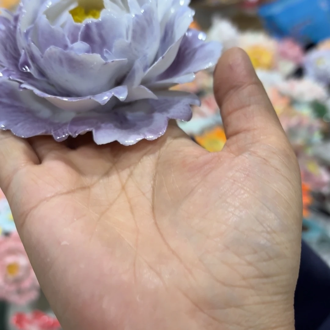 陶瓷花，20元发货，退款拉黑