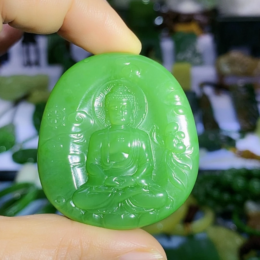 【闪购商品】未镶嵌和田玉（碧玉）挂件