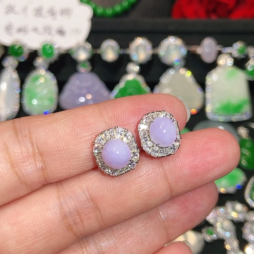 【闪购商品】未镶嵌翡翠耳饰天然翡翠