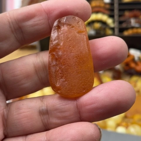 手链琥珀未镶嵌吊坠