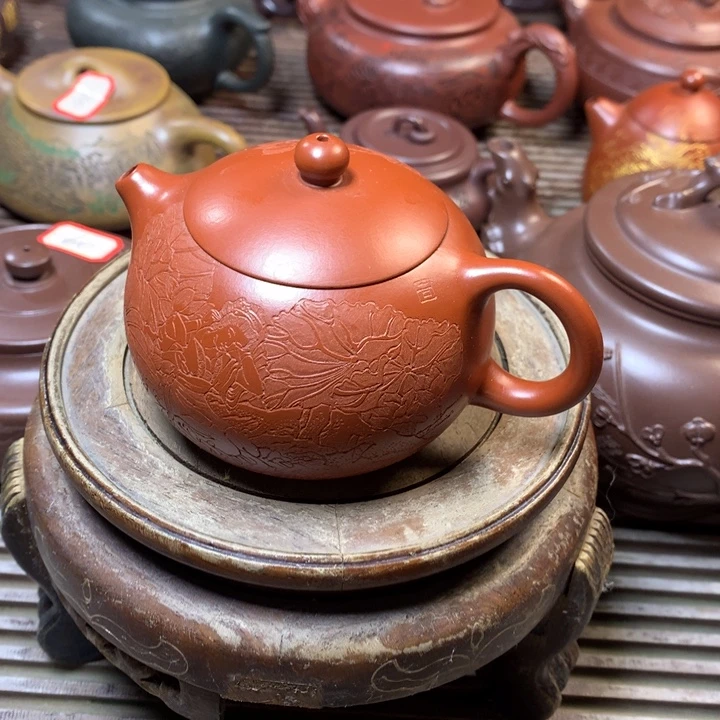紫砂茶壶原矿手工204