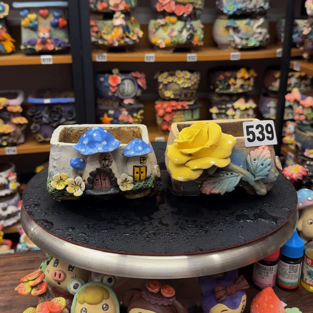 【闪购商品】粗陶手捏