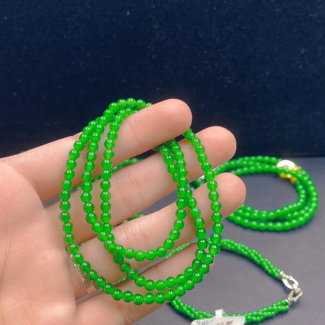 翡翠未镶嵌颈饰