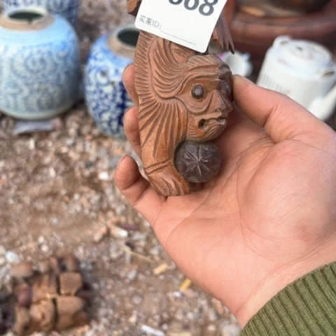 核桃木/黑胡桃（胡桃木）金****熊