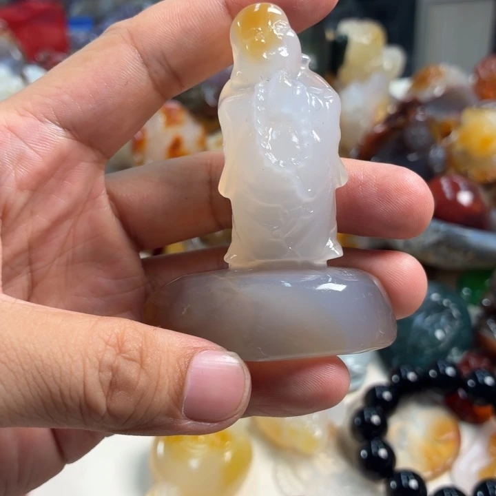 未镶嵌颈饰玛瑙/玉髓