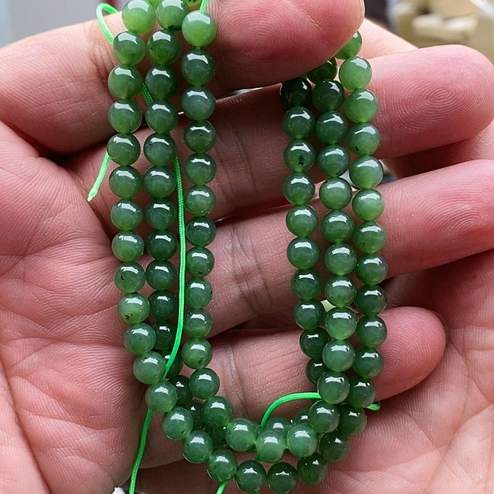 【闪购商品】未镶嵌手链和田玉碧玉108