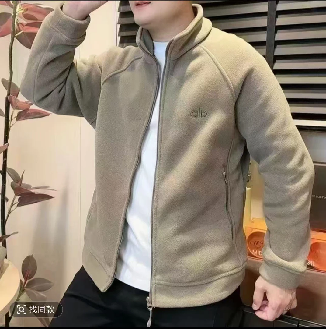 (加厚双面摇粒绒外套)秋冬保暖防风时尚品质外套