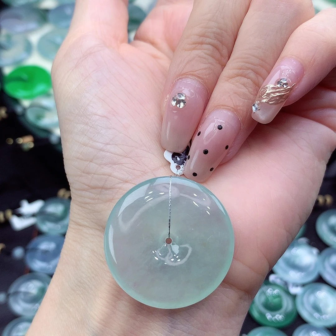 颈饰未镶嵌翡翠编号49尺寸29.5/5.6