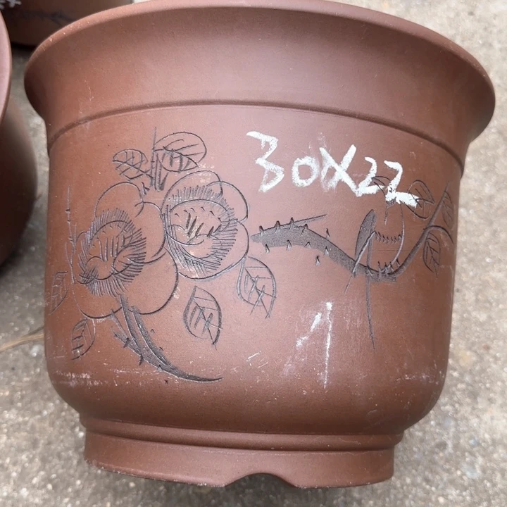 紫砂花盆特价清仓