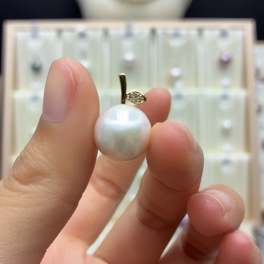 颈饰合金淡水珍珠