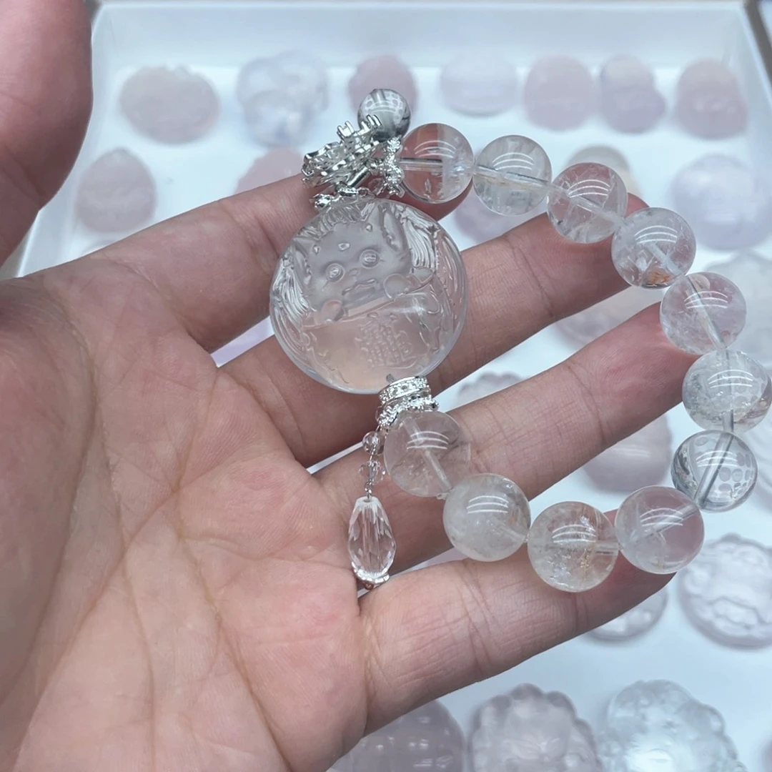 水晶吊坠(不含链)未镶嵌?****毛