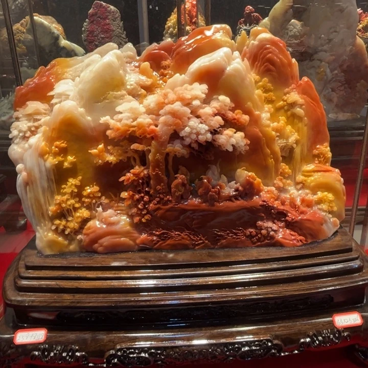 寿山石刘*根寿山石摆件