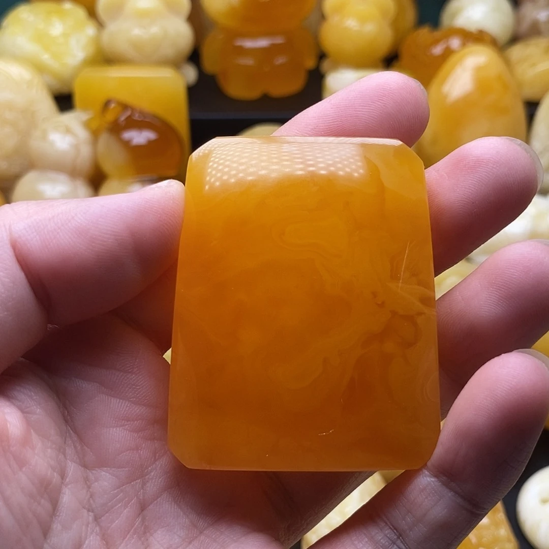 琥珀颈饰未镶嵌琥珀蜜蜡吊坠