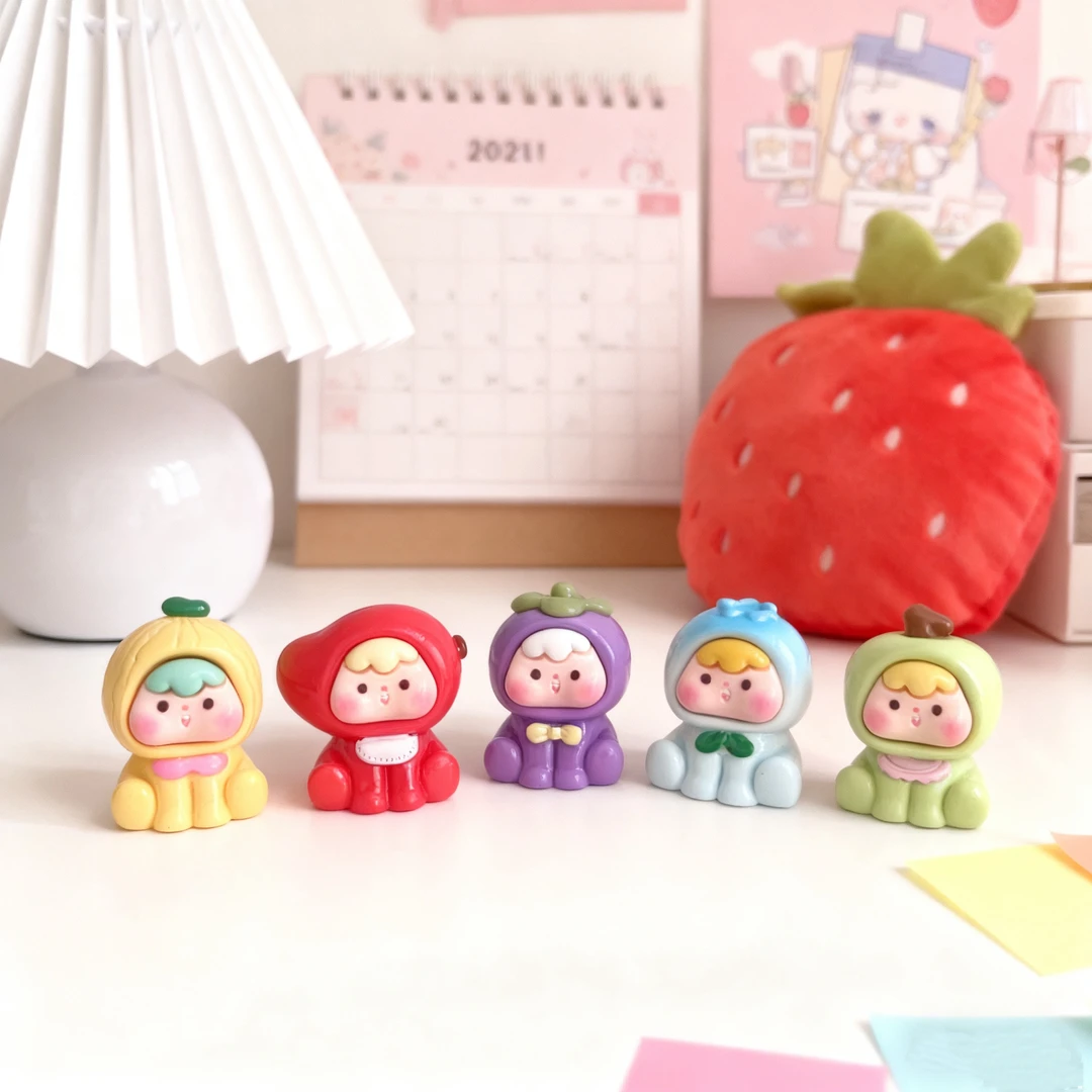 【秒杀款水果崽崽】可爱DIY车载摆件创意网红钥匙扣