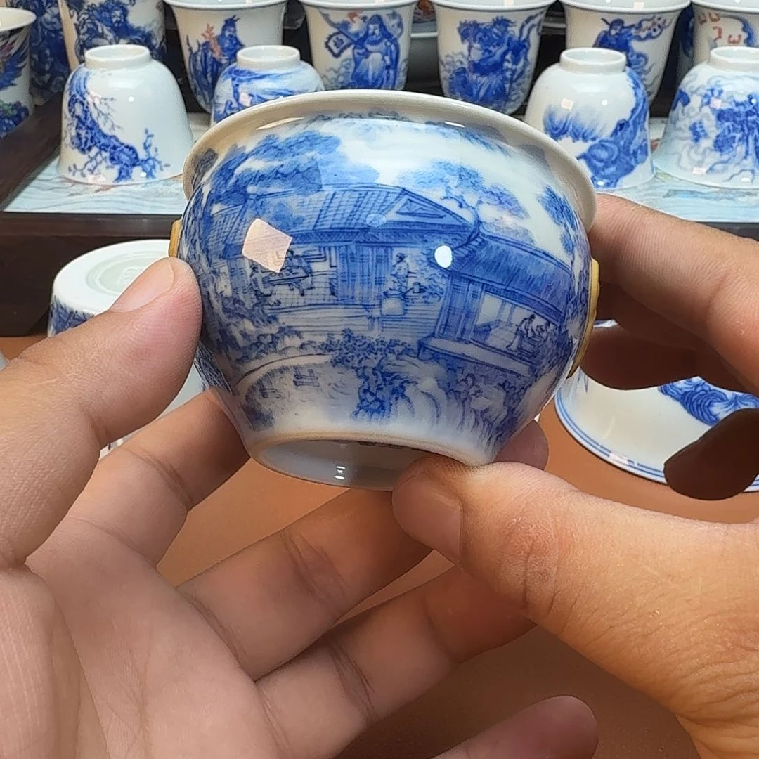摆件小****✨景德镇全手工手绘陶瓷