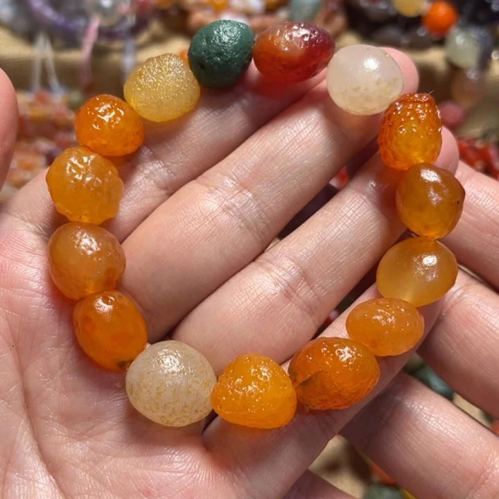 玛瑙/玉髓合金手链