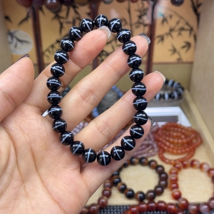 玛瑙/玉髓未镶嵌手链