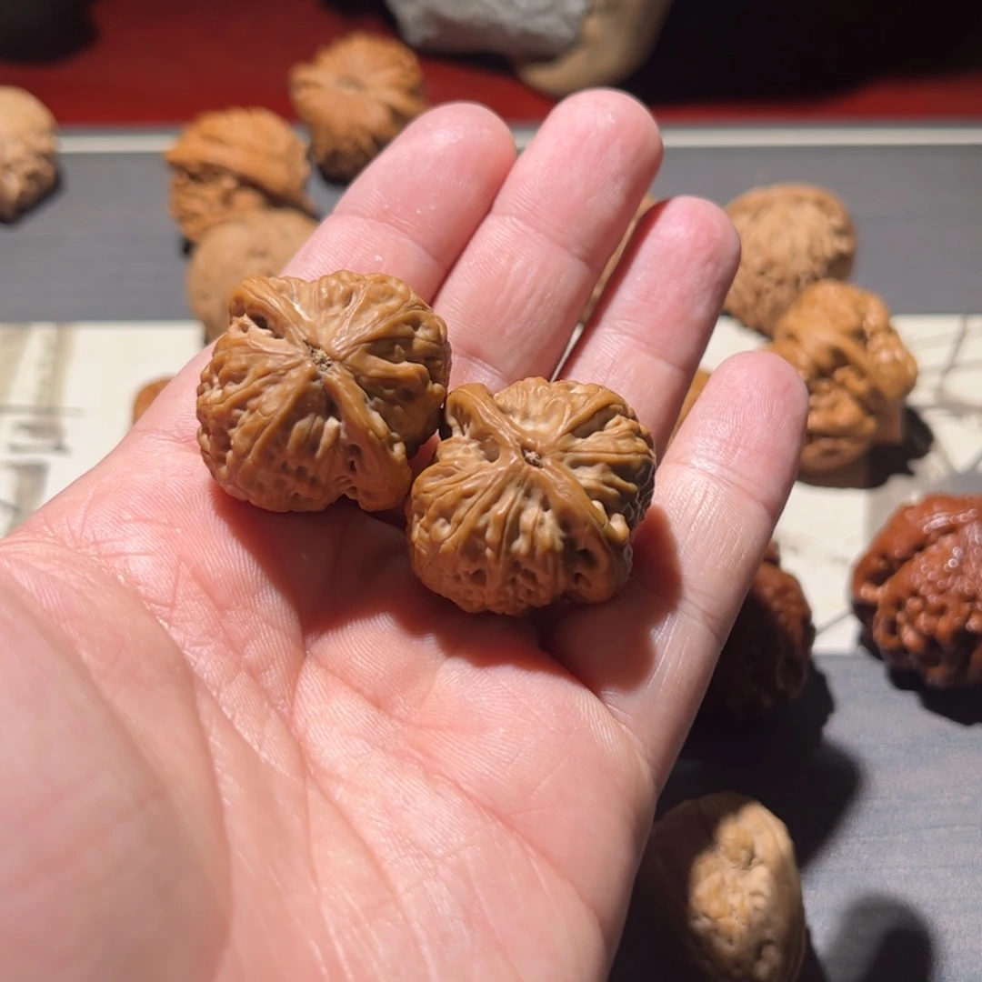 3***0文玩核桃吊坠野生元宝