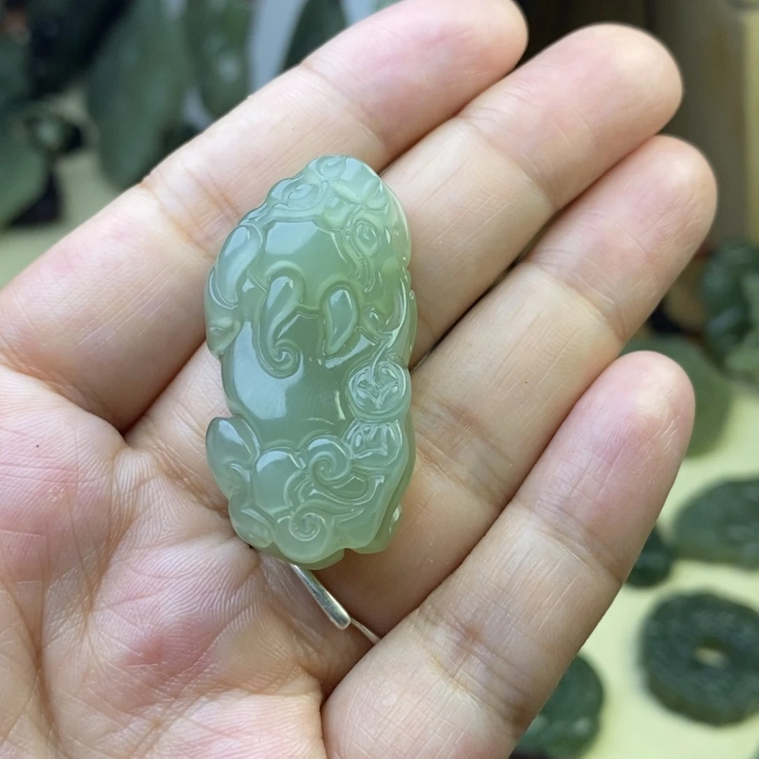 和田玉未镶嵌颈饰用****5