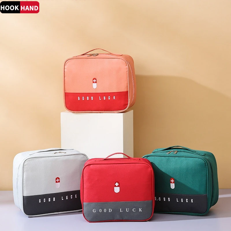 家用医疗急救包多功能旅行医药包大容量手提药品收纳袋儿童健康包