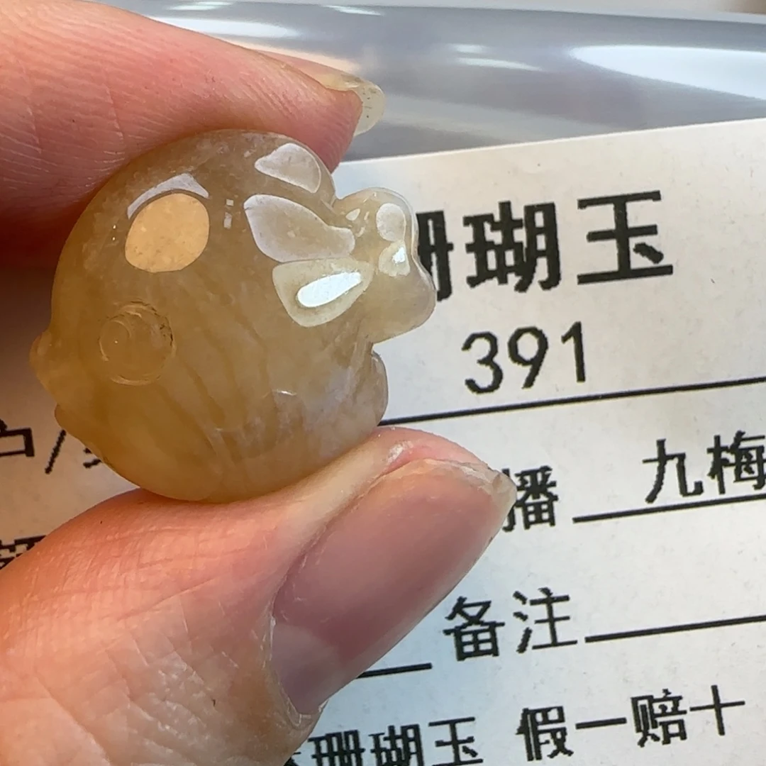 硅化珊瑚（珊瑚玉）未镶嵌吊坠(不含链)