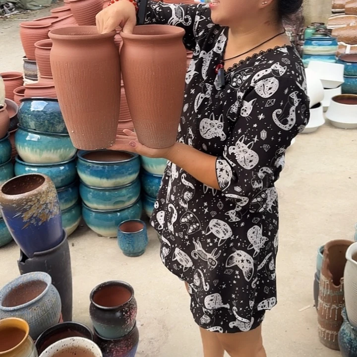 口14高26瑕疵两个盆子。