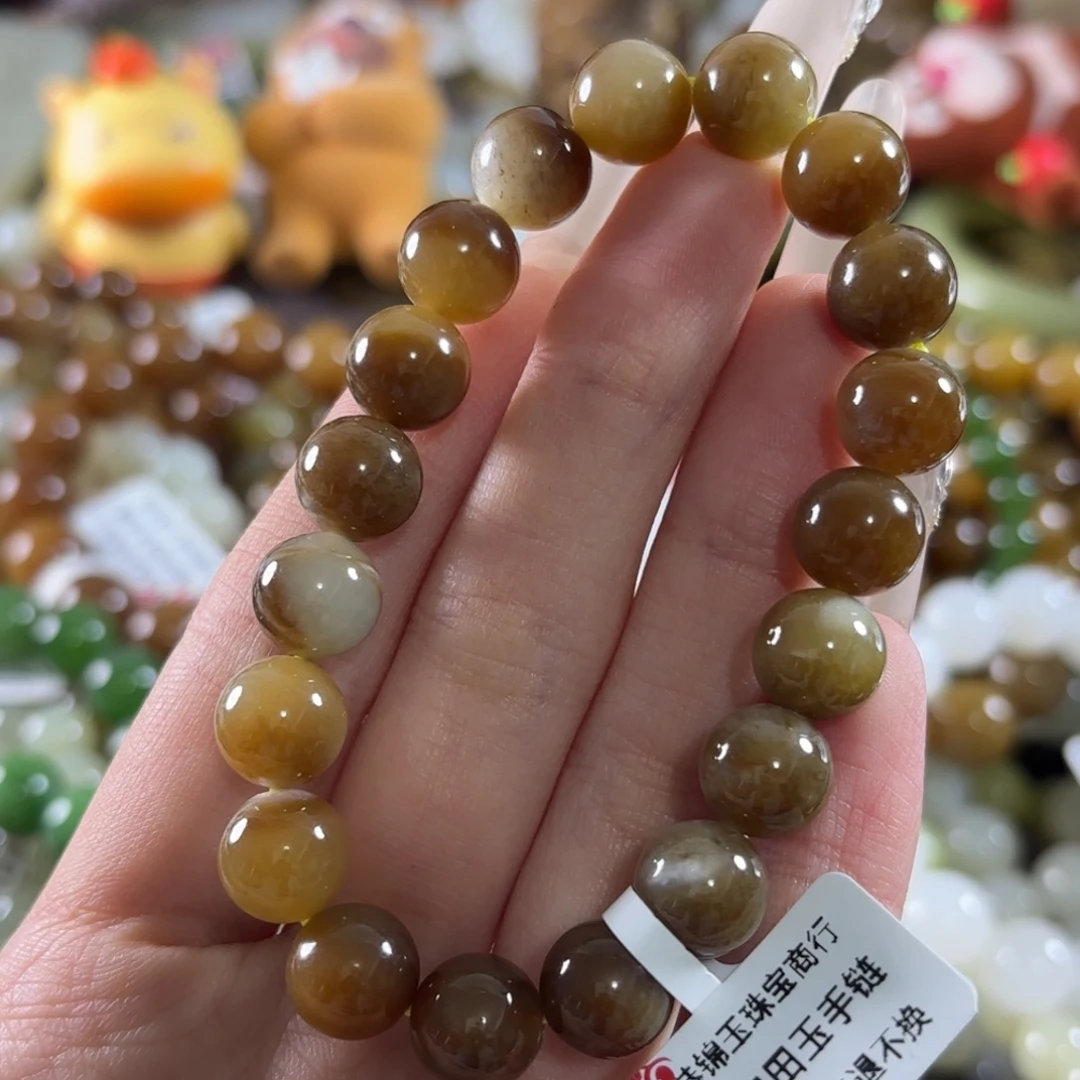 和田玉未镶嵌手链168