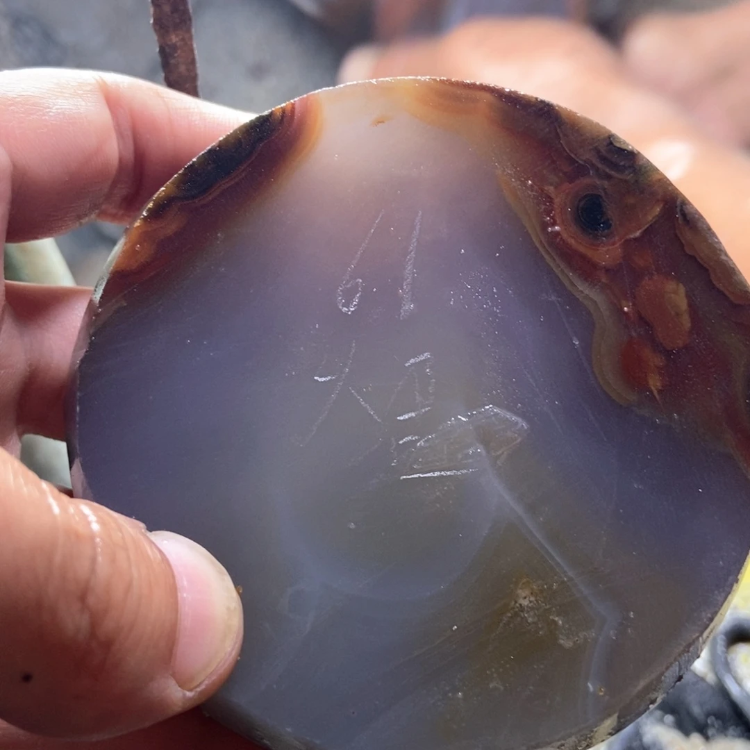 乆***呄定制玛瑙手镯61口工费不退