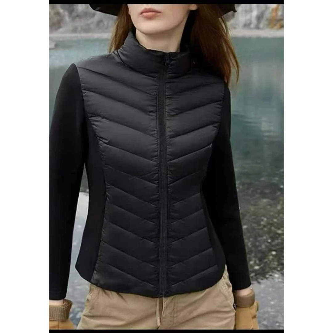 616 女士拉链保暖显瘦百搭短外套 F203 三楼