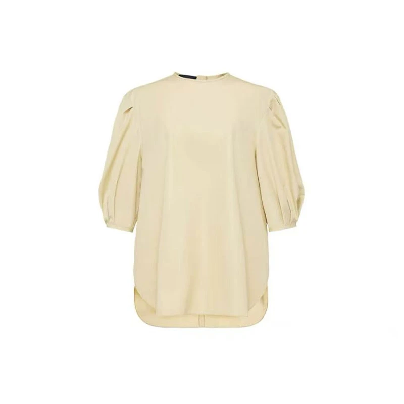 【远哥专属】圆领泡泡袖衬衫上衣 2316A