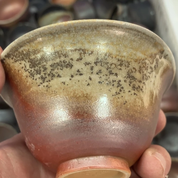 柴烧杯子宝瓶大放漏