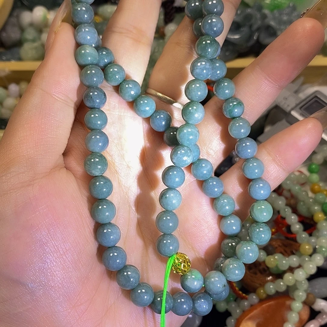 颈饰未镶嵌翡翠天然缅甸