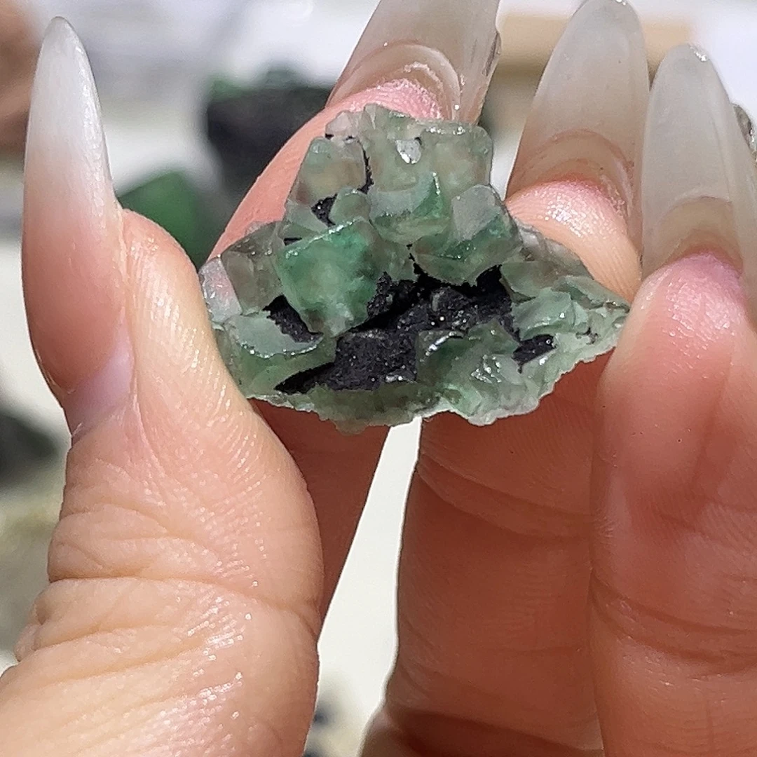 石材纳米比亚萤石