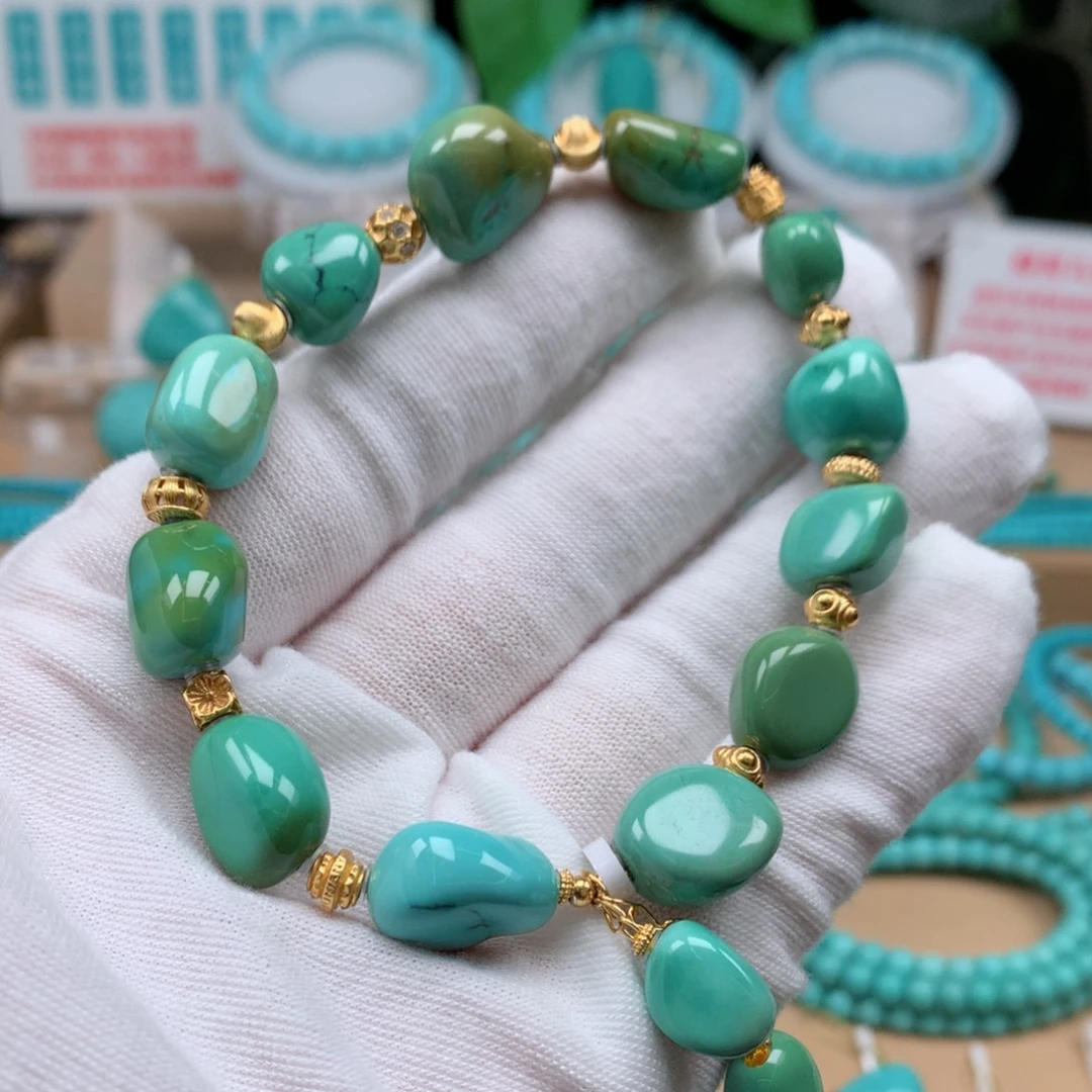 绿松石未镶嵌珠宝奇石