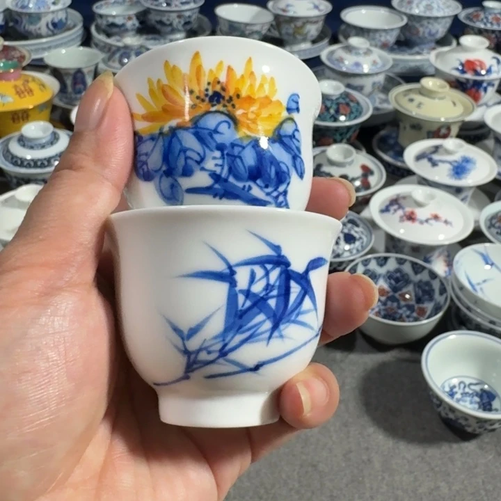 景德镇手工手手绘杯
