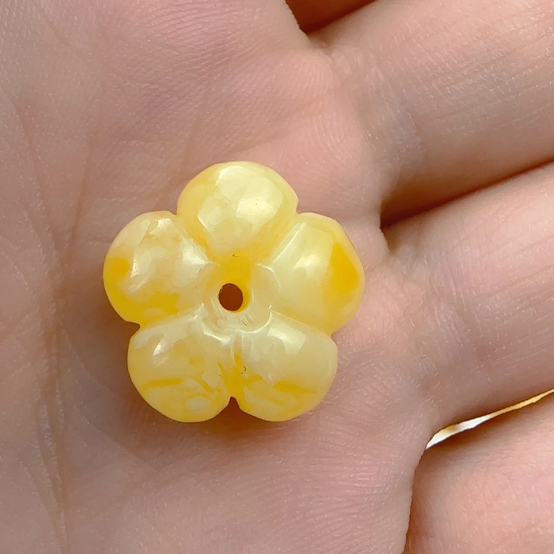 未镶嵌琥珀珠宝奇石全品16.4*6.5mm