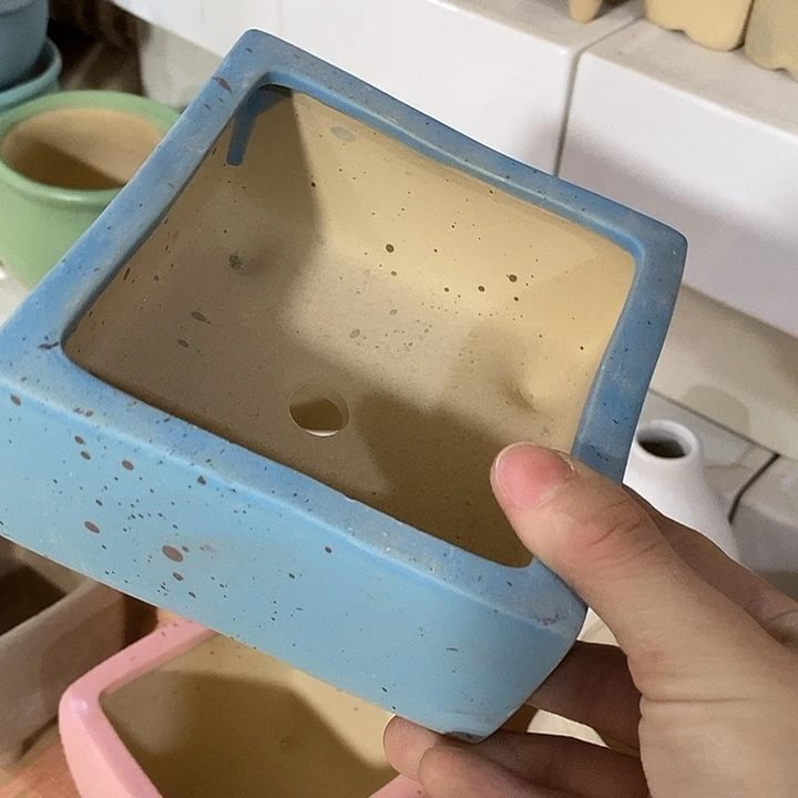 凑单满12包邮发 好盆有孔口 12高7