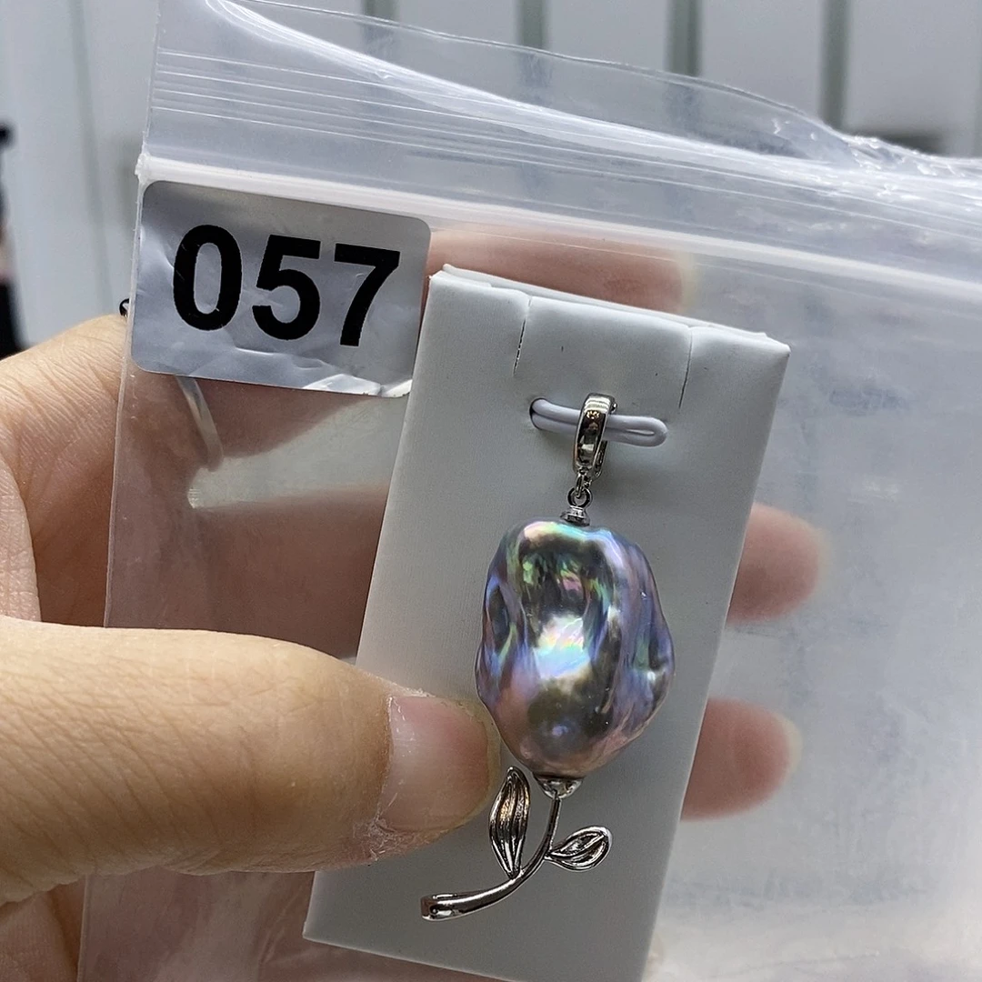 颈饰合金淡水珍珠