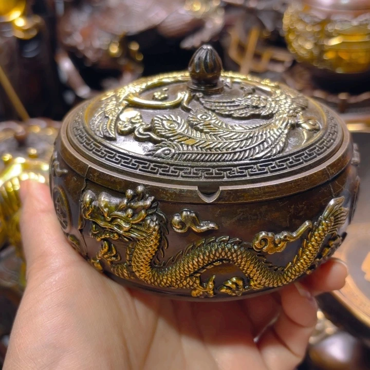 铜器摆件收收藏藏