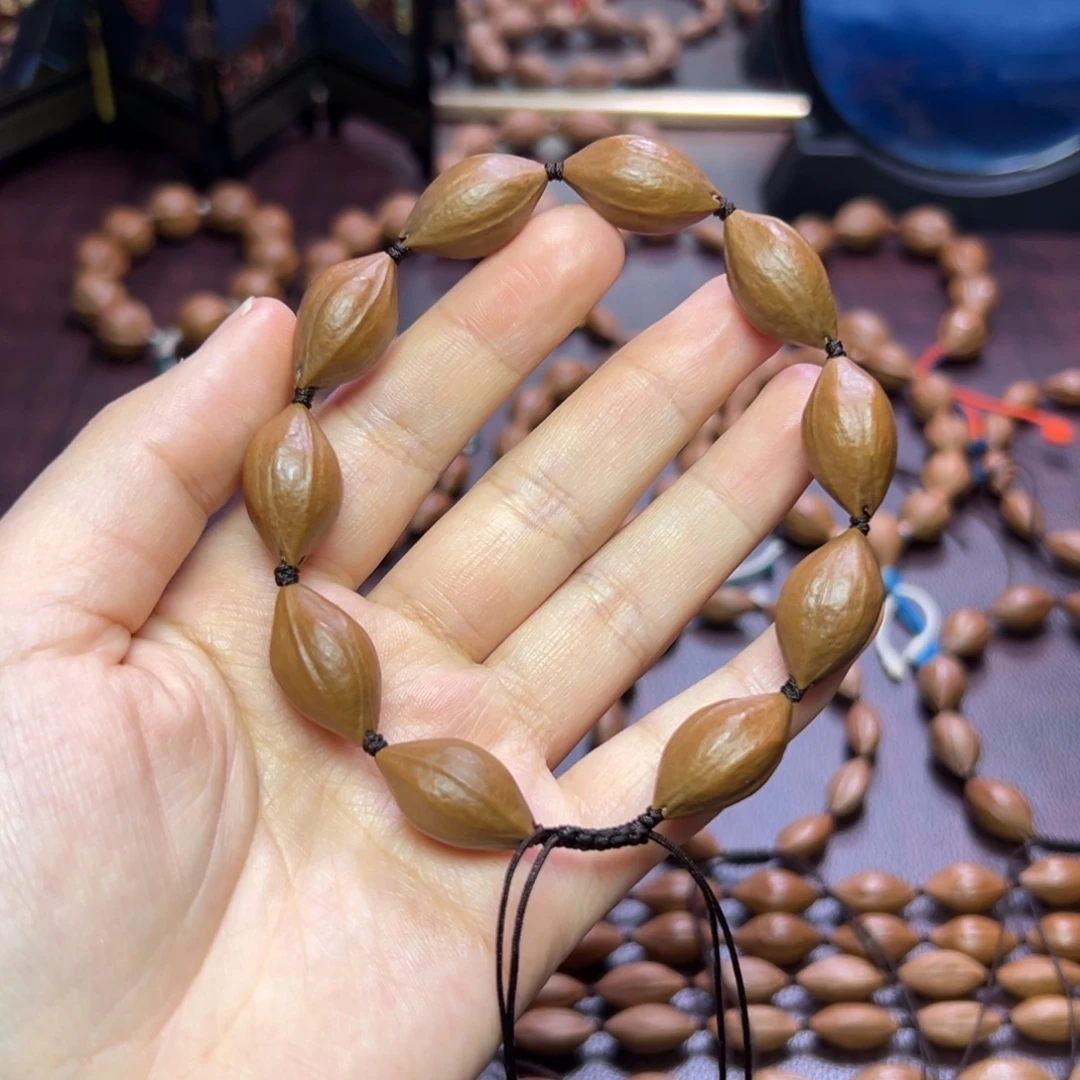 橄榄核手串/手链油 红皮 1.3 2.2左右