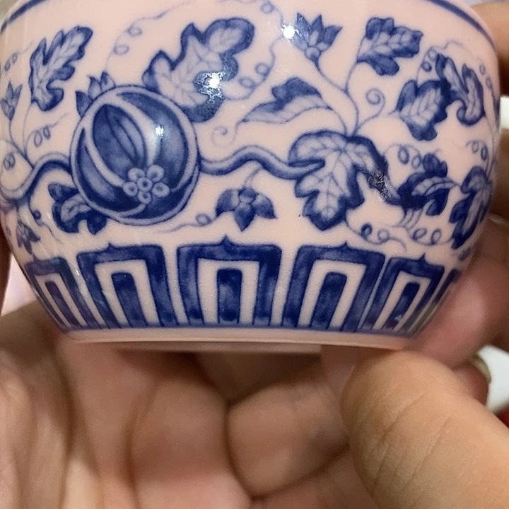 摆件景德镇陶瓷主人杯1344