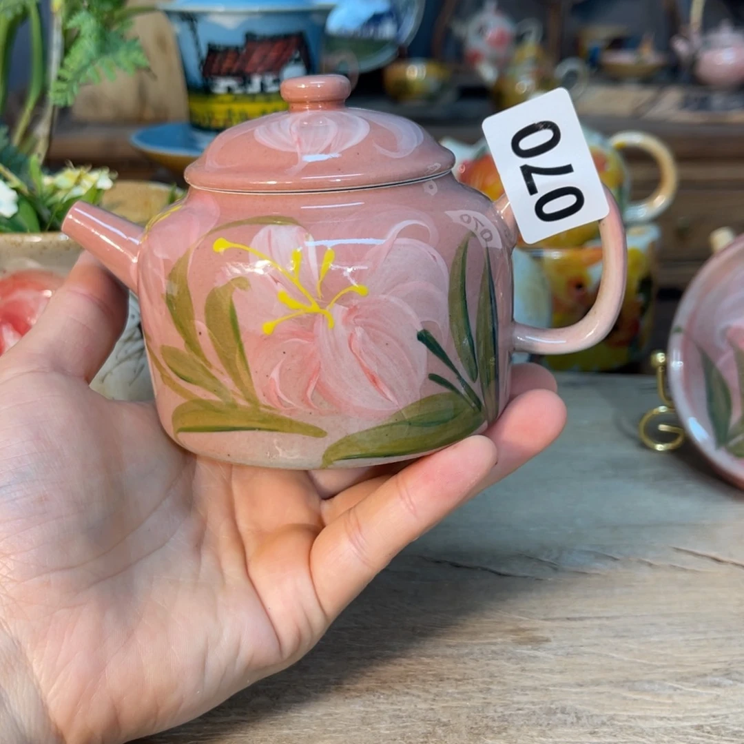 杯素浅陶瓷手工手绘