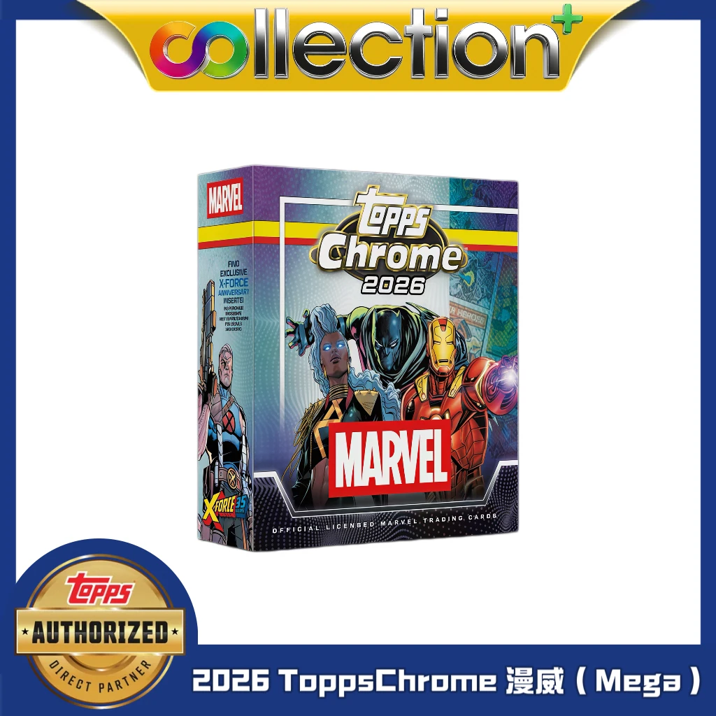 【可卡收藏】2026 Topps Chrome 漫威 Marvel Mega 球星卡 盲盒代拆