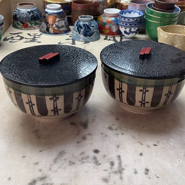 瓷片001 一人直播，看品直播间说序号