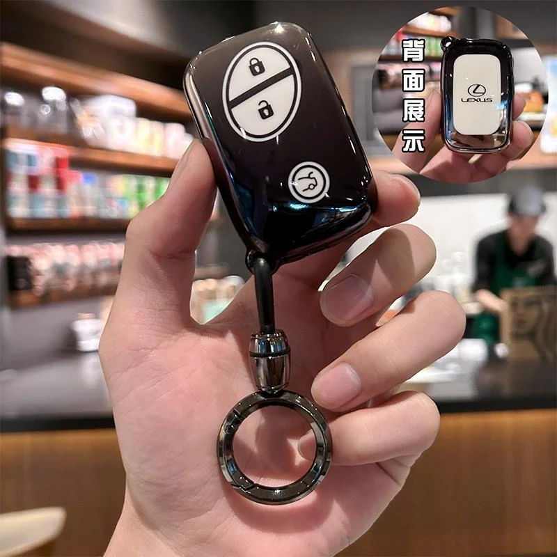 适用雷克萨斯老款es车钥匙套凌志ct200h/is300壳gx460包ls250rx扣
